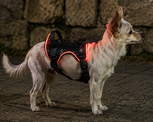 CMS Guardian™ Rechargeable LED Dog Harness